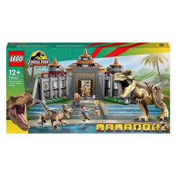 LEGO Jurassic Park 76961 Visitor Center: T. Rex & Raptor Attack