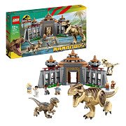 LEGO Jurassic Park 76961 Bezoekerscentrum: T. rex & raptor aanval