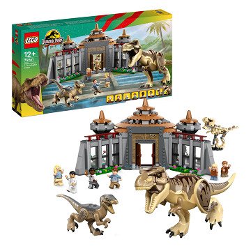 LEGO Jurassic Park 76961 Visitor Center: T. rex & Raptor Attack