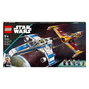 LEGO Star Wars 75364 New Republic E-Wing vs. Shin Hatis Sternenjäger Raumschiff-Set