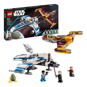 LEGO Star Wars 75364 New Republic E-Wing vs. Shin Hatis Starfighter-Raumschiff-Set