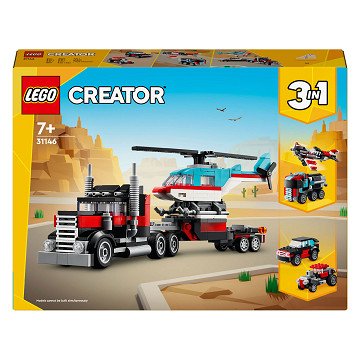 LEGO Creator 31146 Truck with Helicopter