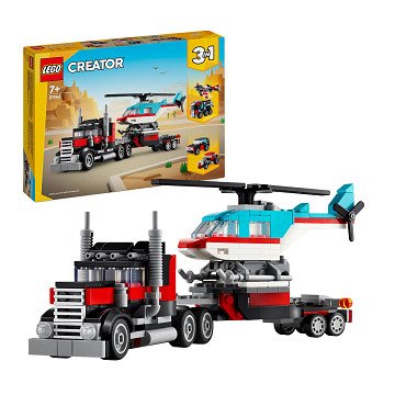 LEGO Creator 31146 LKW mit Hubschrauber