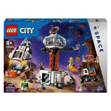 LEGO City 60434 Space Base and Rocket Launch Pad