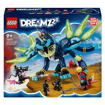 LEGO DREAMZzz 71476 Zoey and Zian the Cat Owl