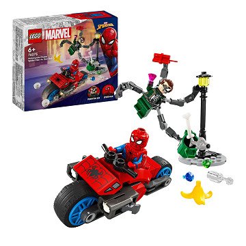LEGO Super Heroes 76275 Motorcycle Chase: Spider-Man vs. Doc Ock