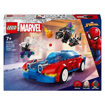 LEGO Super Heroes 76279 Spider-Man Race Car and Venom Green Goblin