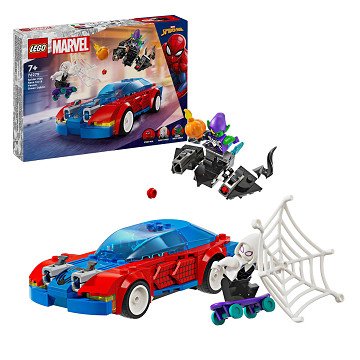 LEGO Super Heroes 76279 Spider-Man racing car and Venom Green Goblin