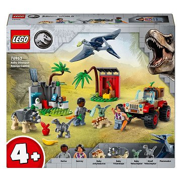 LEGO Jurassic World 76963 Baby Dinosaur Rescue Center
