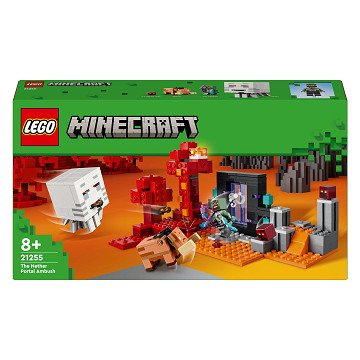LEGO Minecraft 21255 Ambush at the Nether Portal