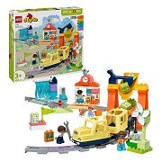 LEGO DUPLO Town 10428 Large Interactive Neighborhood Train