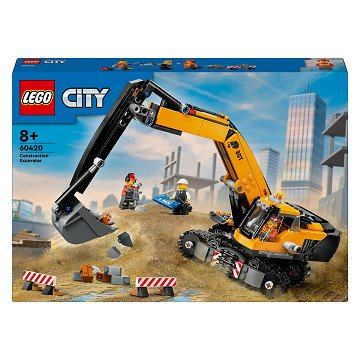 LEGO City 60420 Yellow Excavator