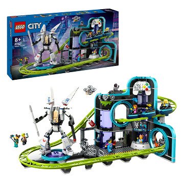 LEGO City 60421 Achtbaan in Robotwereld