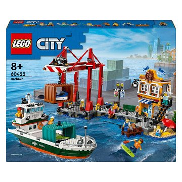 LEGO City 60422 Harbor with Cargo Ship