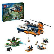 LEGO City 60437 Jungle Explorers: Hubschrauber an der Basis