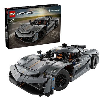 LEGO Technic 42173 Koenigsegg Jesko Absolute Gray Hypercar