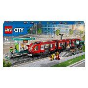 LEGO City 60423 City Tram and Station