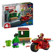 LEGO Super Heroes 76287 Iron Man with Motorcycle and The Hulk