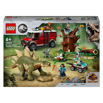 LEGO Jurassic World 76965 Dinosaur Missions: Stegosaurus Discovery