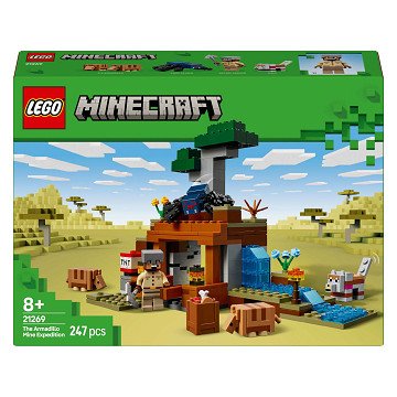 LEGO Minecraft 21269 Die Gürteltiere in der Mine