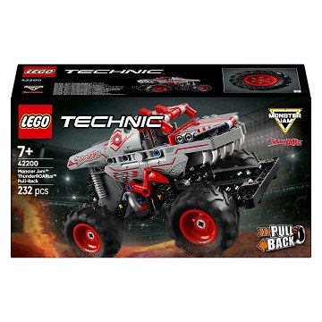 LEGO Technic 42200 Monster Jam Thunderroarus Rückziehauto