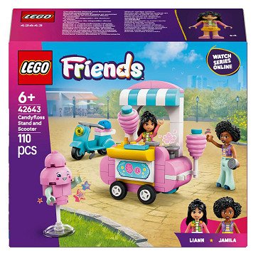 LEGO Friends 42643 Zuckerwatteständer und Roller