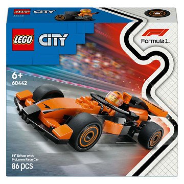 LEGO City 60442 F1-Fahrer mit McLaren-Rennwagen