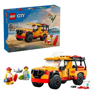 LEGO City 60453 Rettungsschwimmer-Rettungswagen