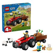 LEGO City 60461 Red Tractor With Trailer And Sheep