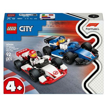 LEGO City 60464 F1 Williams Racing and Haas F1 Race Cars
