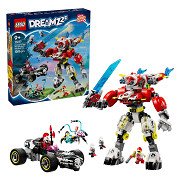 LEGO DREAMZzz 71497 Coopers Tiger-Mech und Zeros Hot-Rod-Auto