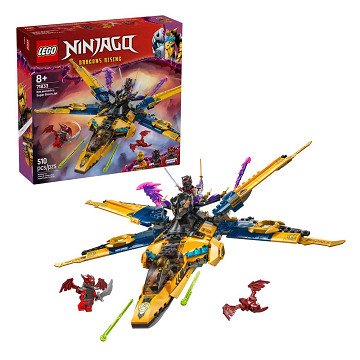 LEGO Ninjago 71833 Race und Arins Supersturmflugzeug