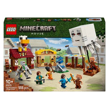 LEGO Minecraft 21273 Der Angriff auf das Ghast-Ballondorf