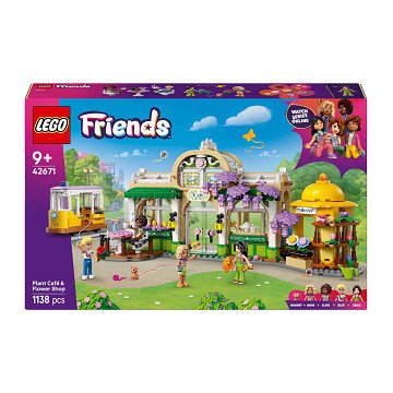 LEGO Friends 42671 Pflanzencafé & Blumenladen