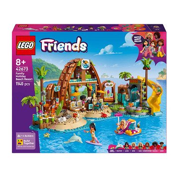 LEGO Friends 42673 Family Vacation Beach Resort