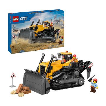 LEGO City 60466 Gelber Bulldozer