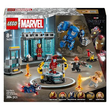 LEGO Marvel 76315 Iron Mans Laboratorium Harnasruimte