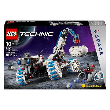 LEGO Technic 42211 Lunar Outpost Rover Raumfahrzeug