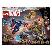 LEGO Super Heroes Marvel 76322 Avengers Endgame Thor vs. Chitauri