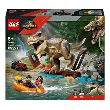 LEGO Jurassic World 76975 T. Rex' Flucht aus dem Fluss
