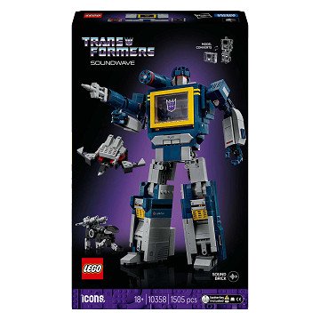 LEGO ICONS 10358 Transformers Soundwave
