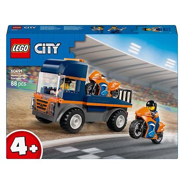 LEGO City 60491 Motorcycle Transporter
