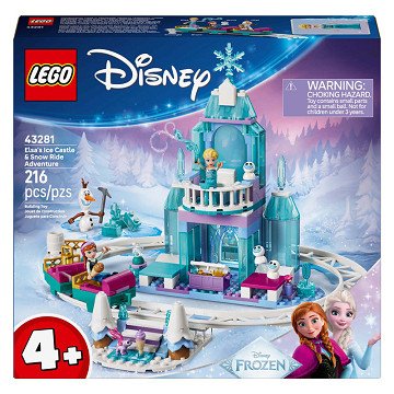 LEGO Disney Princess 43281 Elsa's Ice Castle and Snow Ride