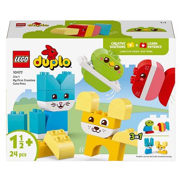 LEGO DUPLO 10477 3-in-1 Meine ersten kreativen Haustiere