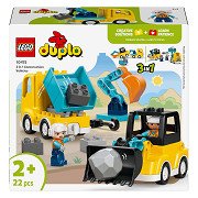 LEGO DUPLO 10475 3-in-1 Baustellenfahrzeuge