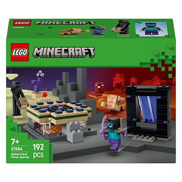 LEGO Minecraft 21584 Reise in den Nether und zum Endportal