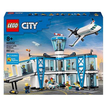 LEGO City 60502 Flughafen mit Flugzeug