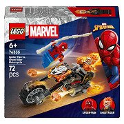 LEGO Super Heroes 76335 Marvel Spider-Man vs. Ghost Rider Motorrad