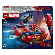 LEGO Super Heroes 76336 Marvel Spider-Man Auto gegen Venomized Wolverine