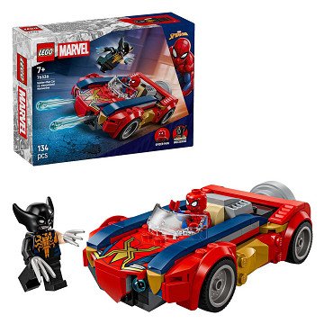 LEGO Super Heroes 76336 Marvel Spider-Man Auto vs. Venomized Wolverine